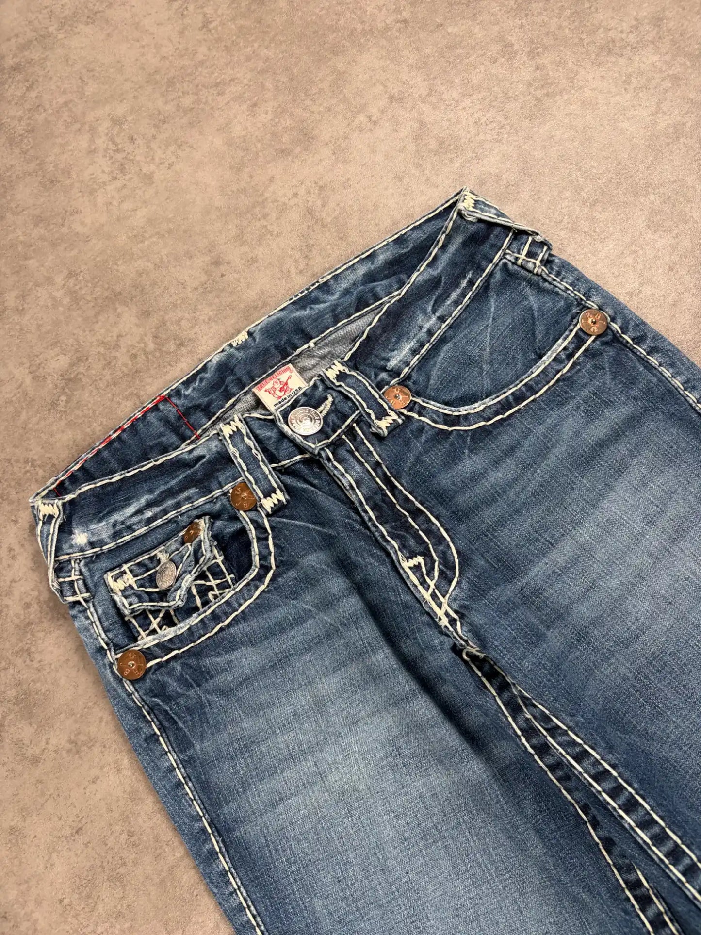 True Religion bootcut-baggy (M,L)