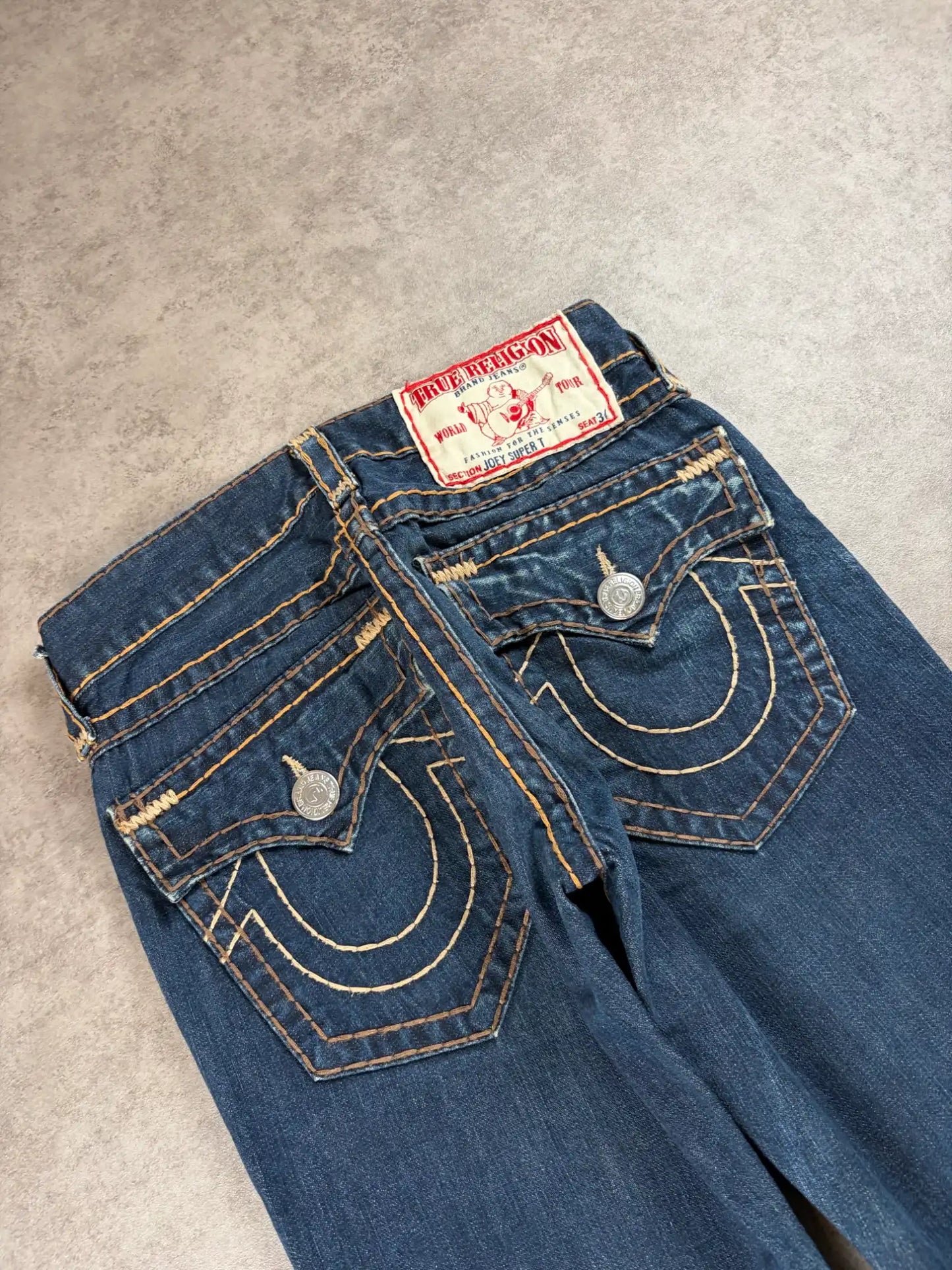 True Religion bootcut-baggy (S)