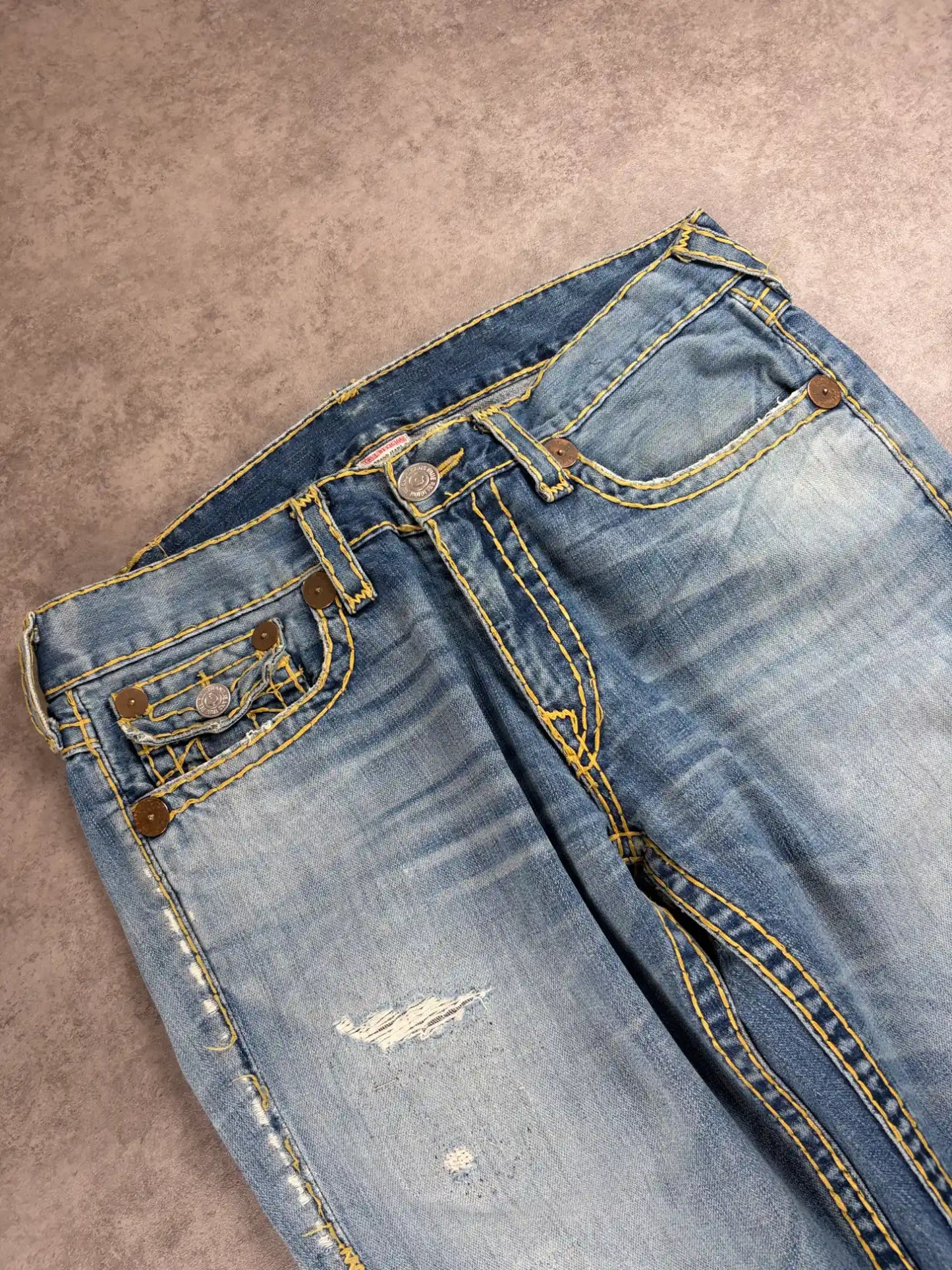 True Religion bootcut-baggy (XL)