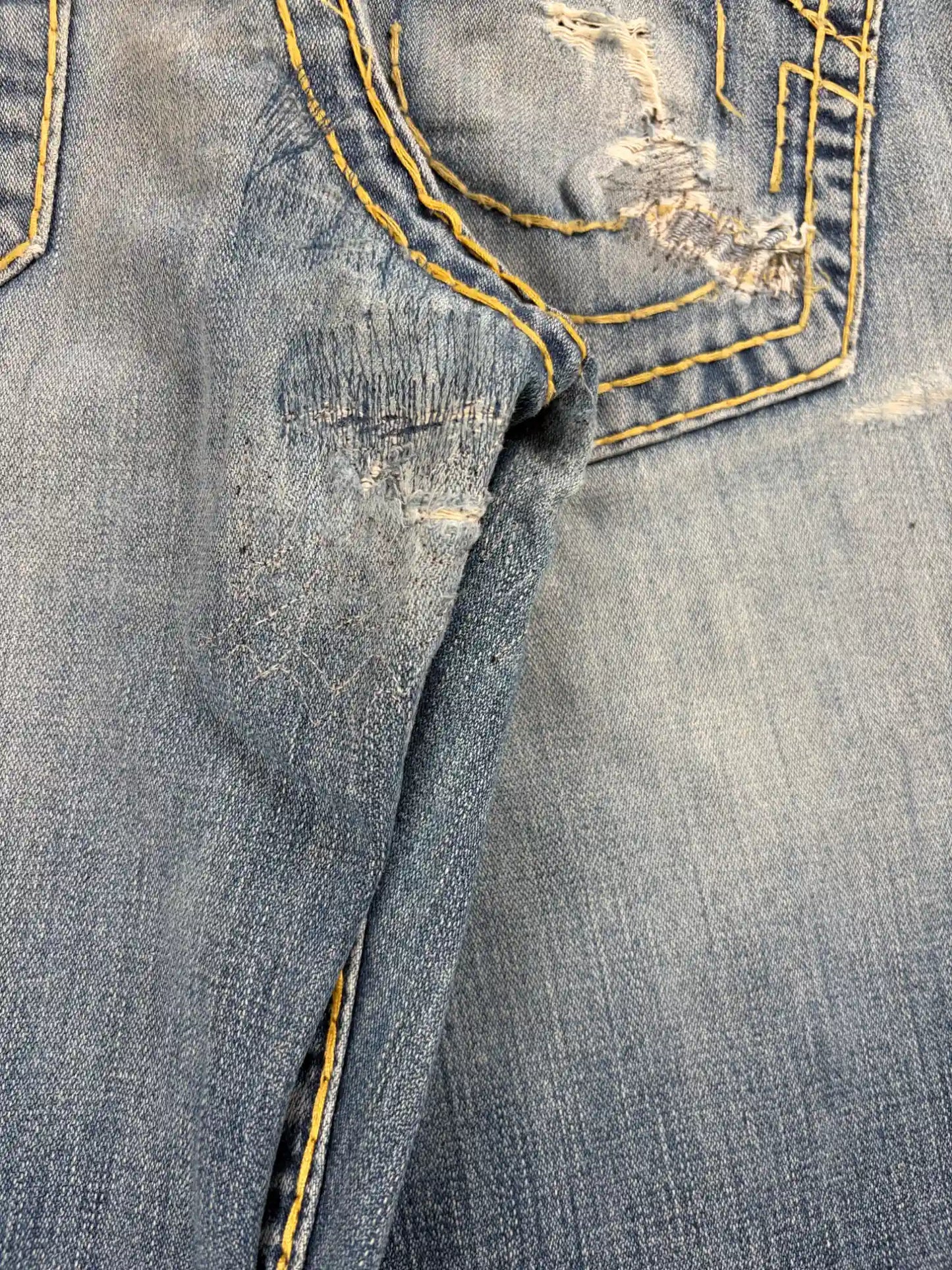 True Religion bootcut-baggy (XL)