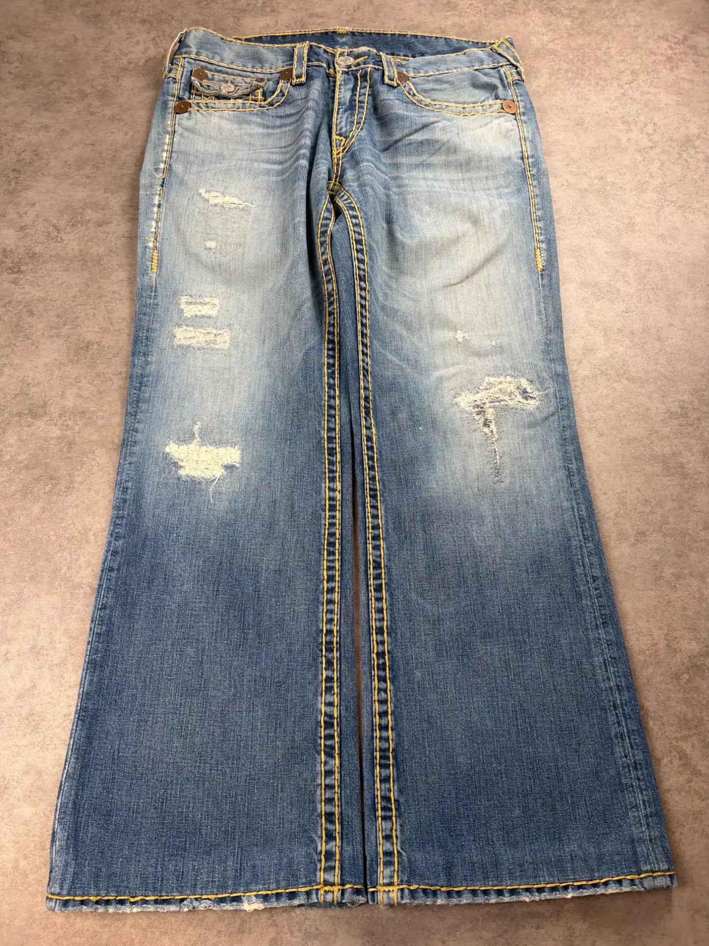 True Religion bootcut-baggy (XL)