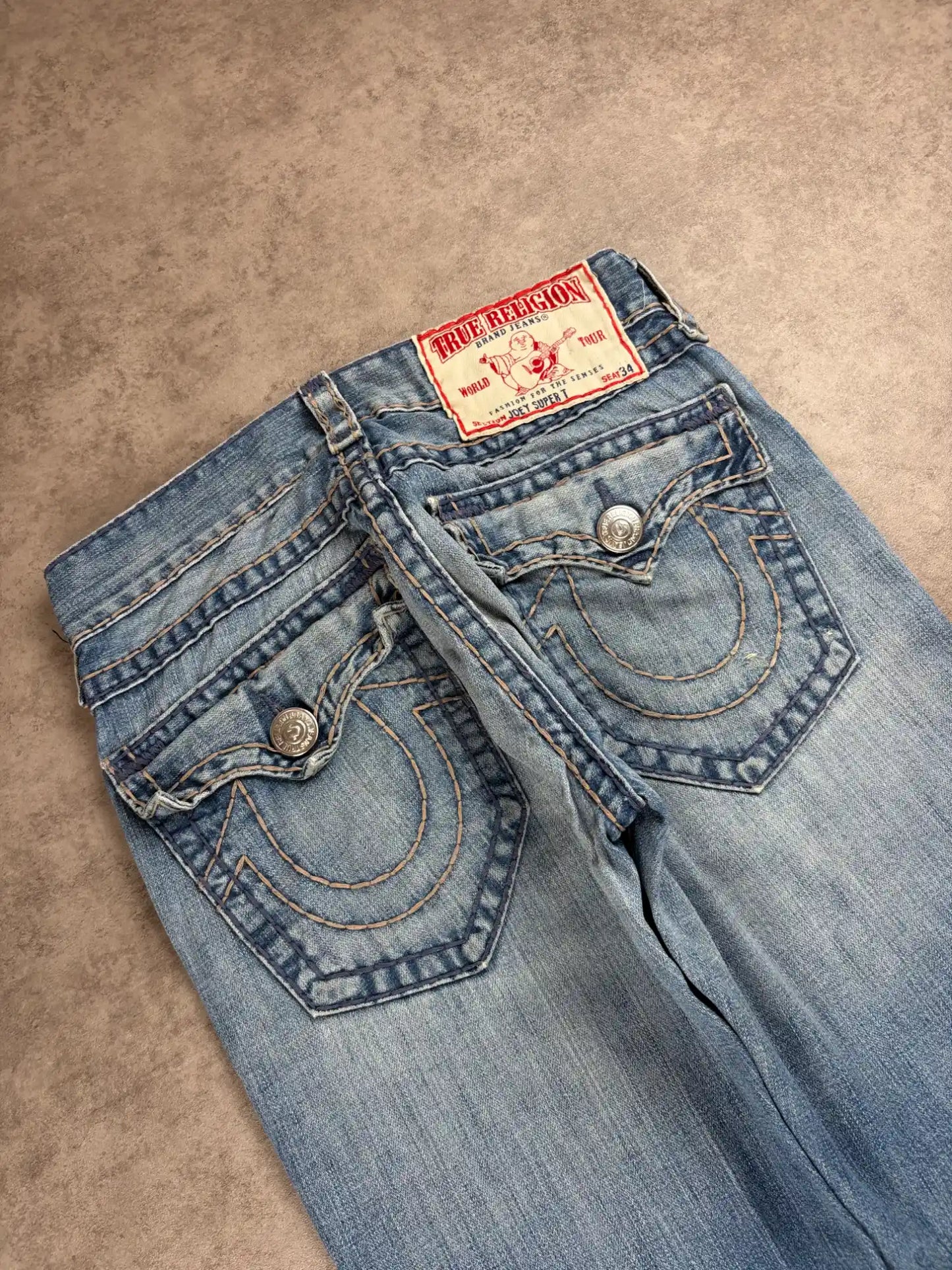 True Religion bootcut-baggy (M)