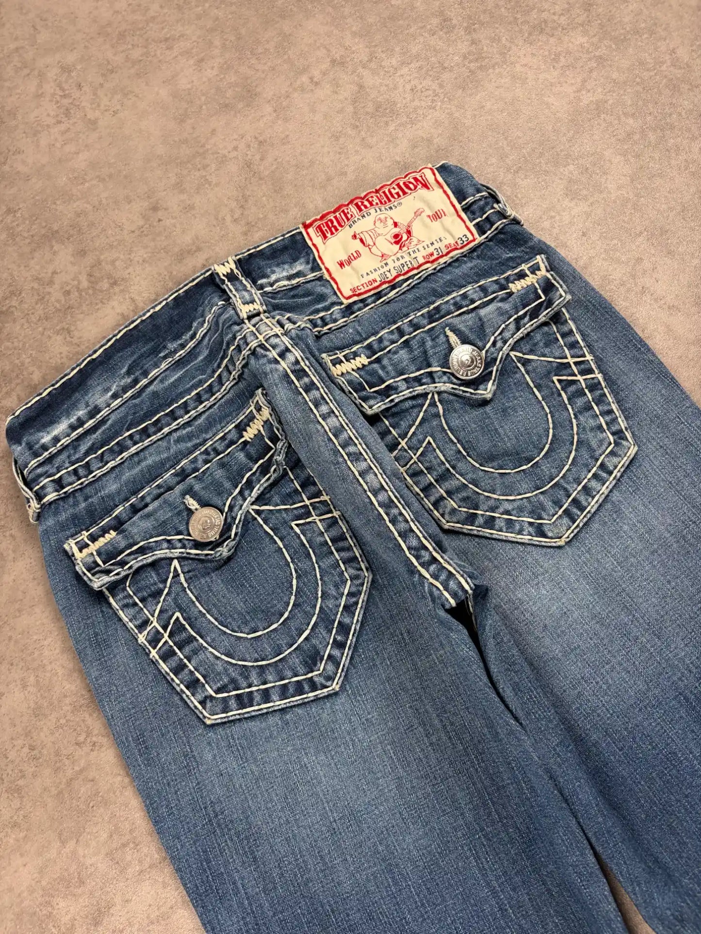 True Religion bootcut-baggy (M,L)