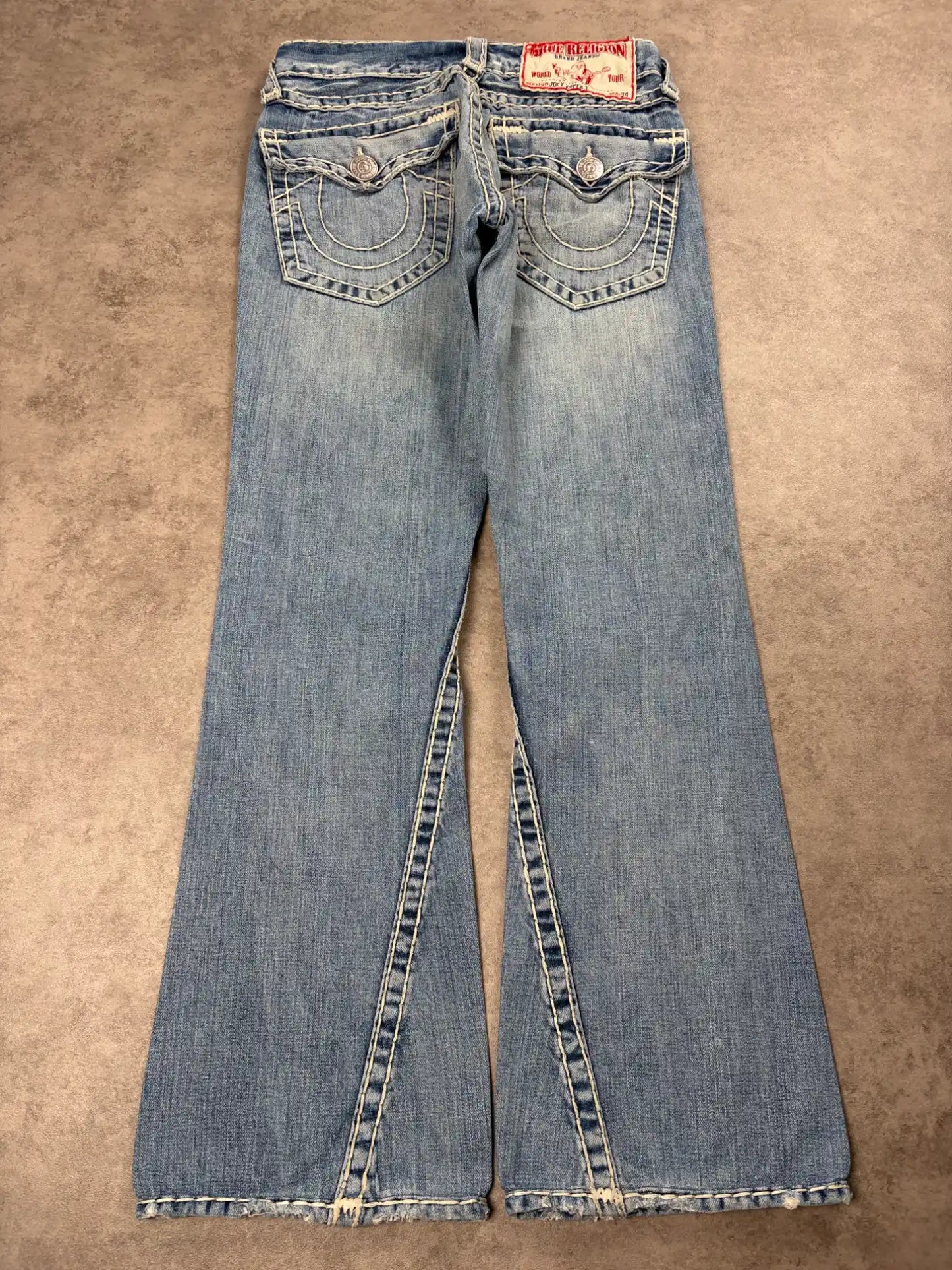 True Religion bootcut-baggy (S)