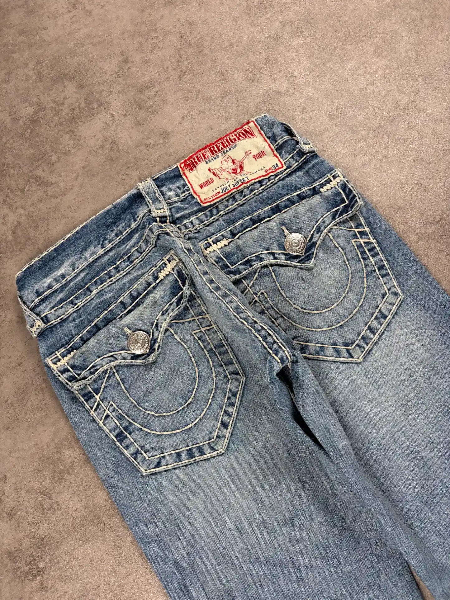 True Religion bootcut-baggy (S)