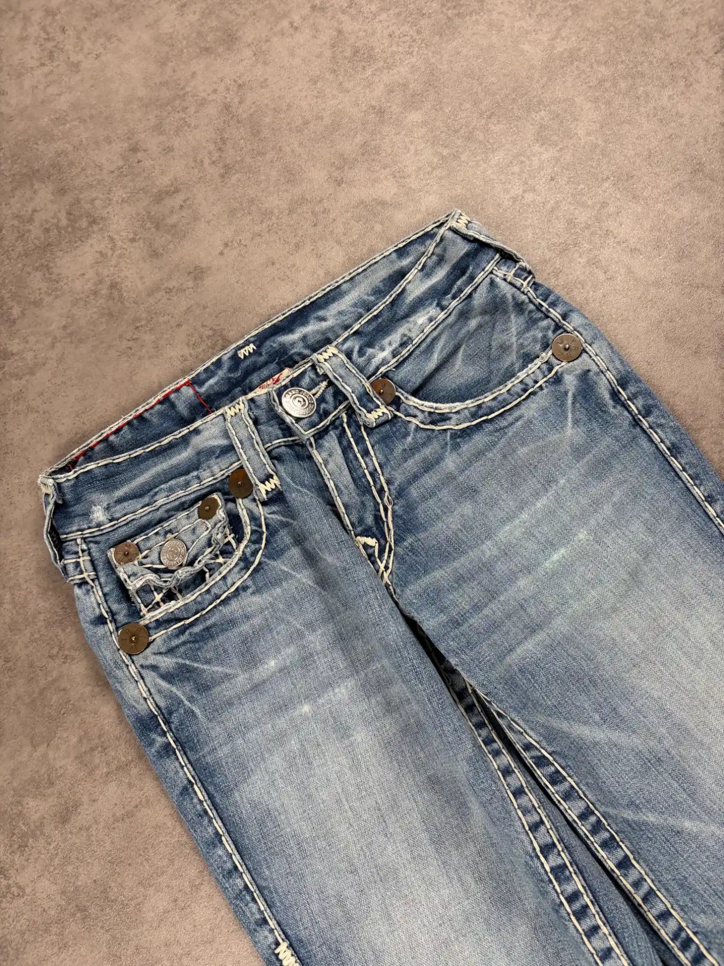 True Religion bootcut-baggy (S)