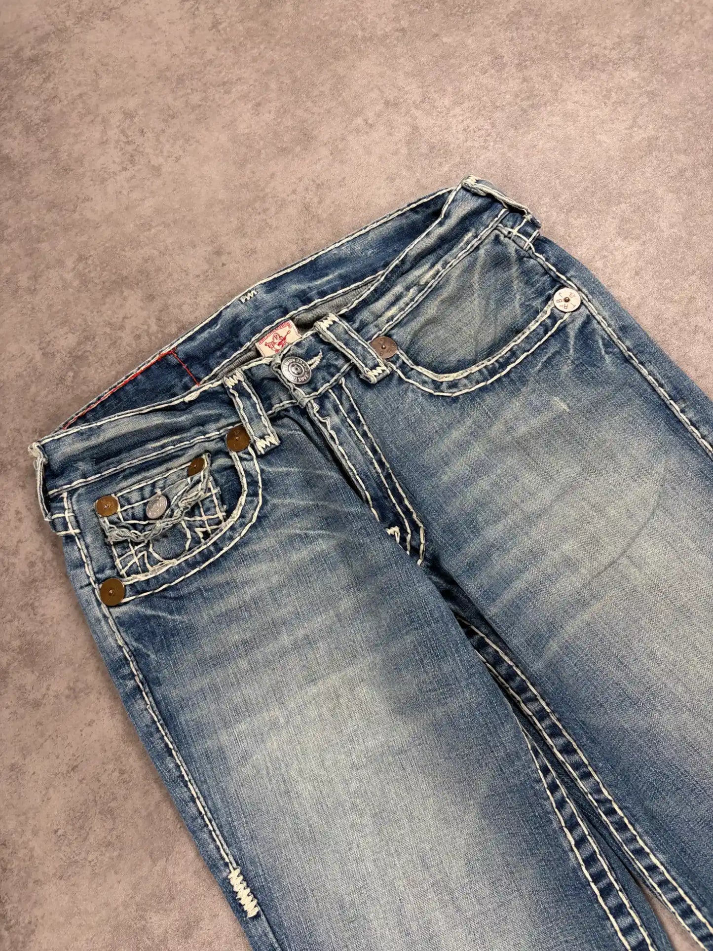 True Religion bootcut-baggy (L)