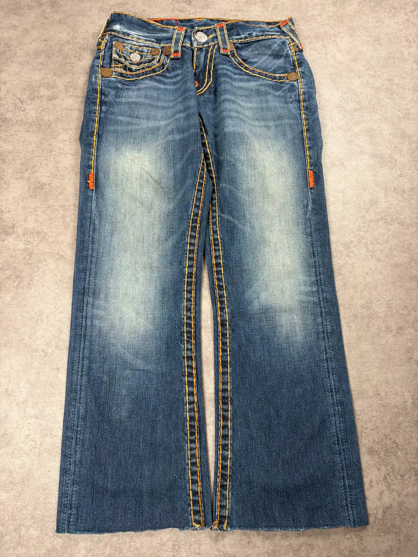 True Religion baggy-Bootcut (S)