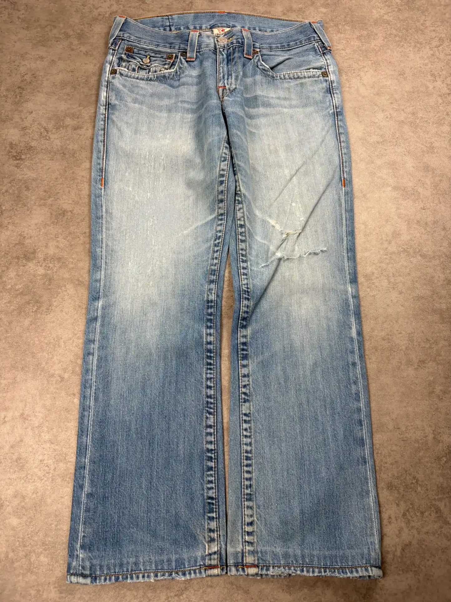 True Religion Baggy-Bootcut (M,L)