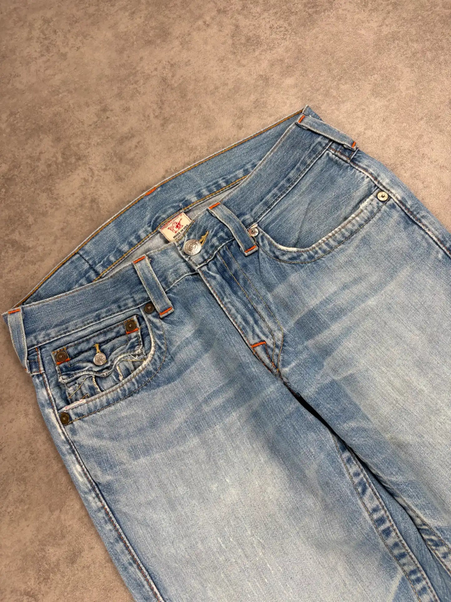 True Religion Baggy-Bootcut (M,L)